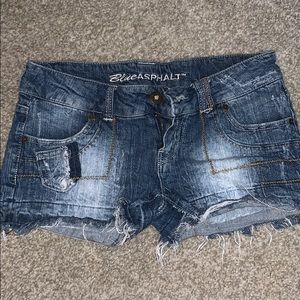 BlueAsphalt Jean shorts.